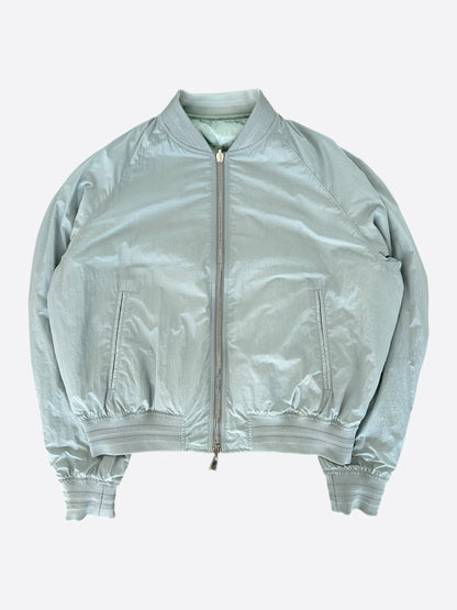 Dior Silver Oblique Reversible Bomber Jacket