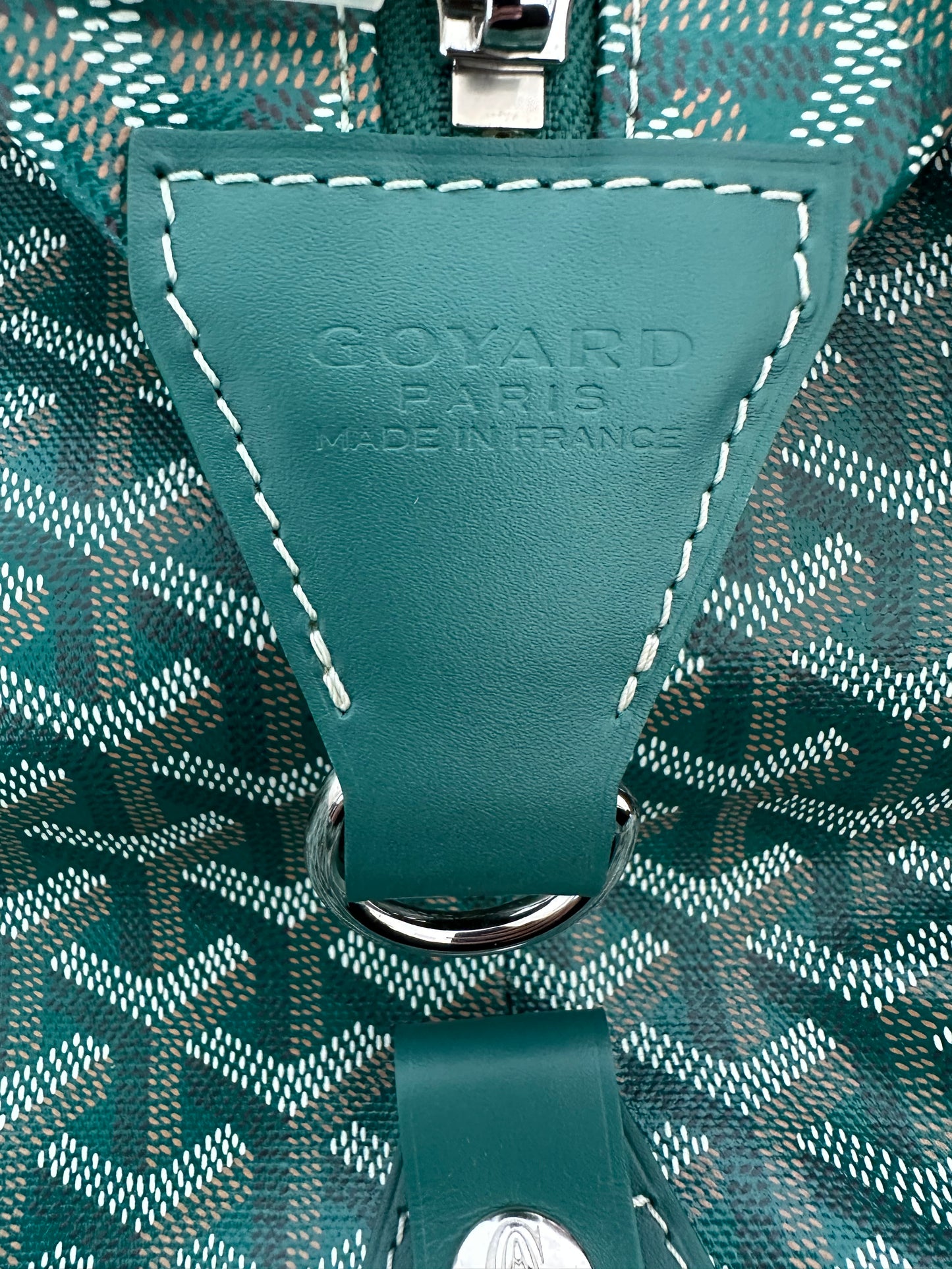 Goyard Green Boeing 55 Duffel Bag