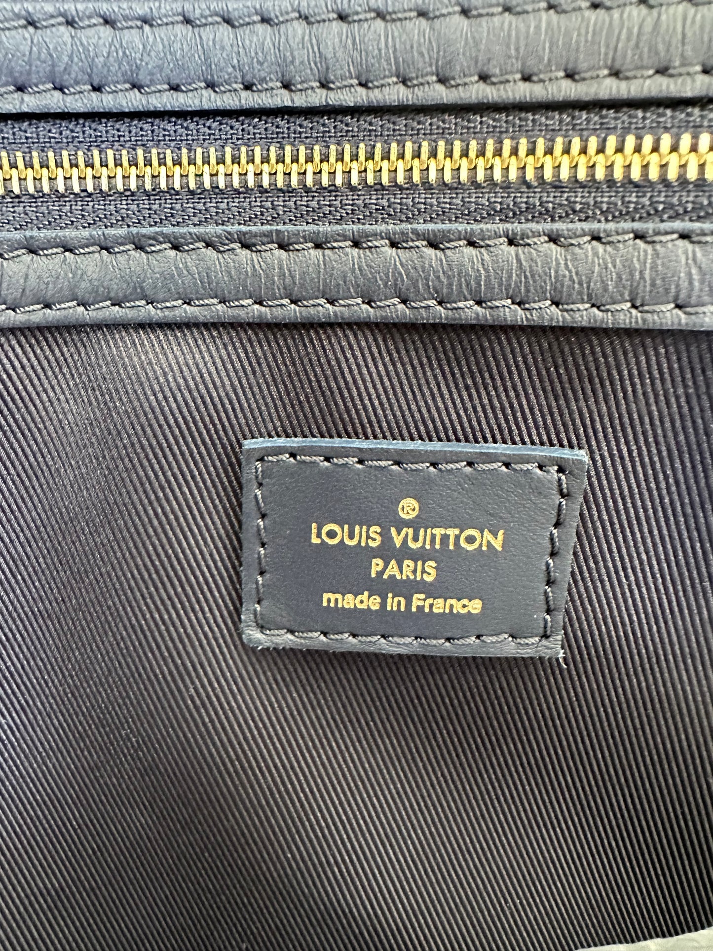 Louis Vuitton Blue Bleach Monogram Keepall 50