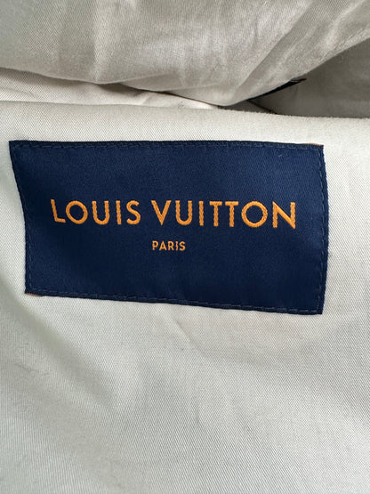 Louis Vuitton Green Monogram Shearling Workwear Jacket