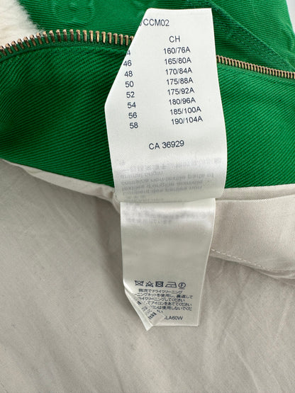 Louis Vuitton Green Monogram Shearling Workwear Jacket