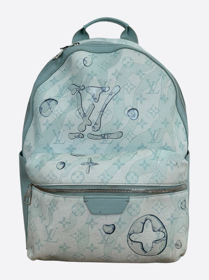 Louis Vuitton Aqua Garden Monogram Discovery Backpack – Savonches Louis Vuitton Aqua Garden Monogram Discovery Backpack – Savonches