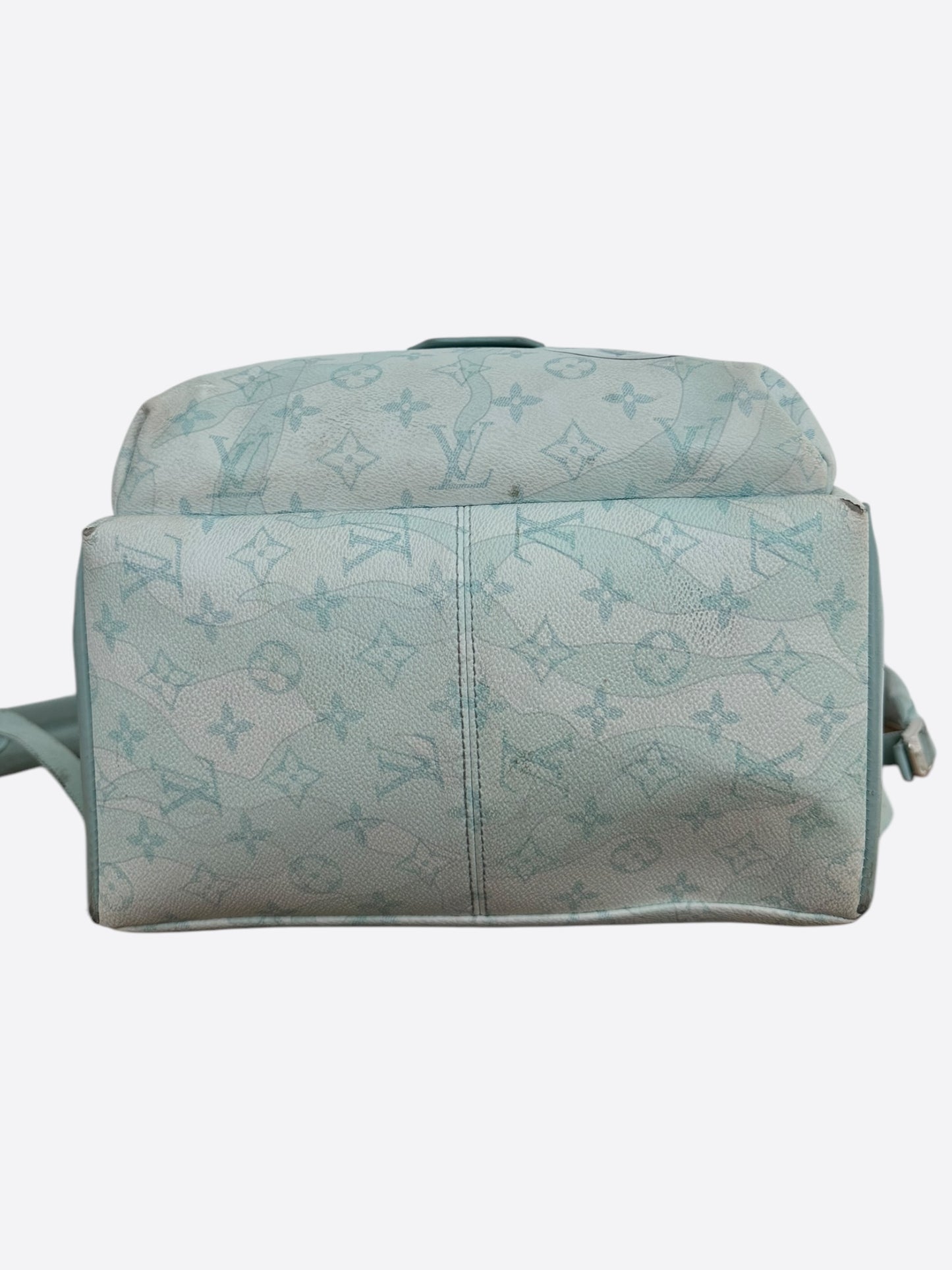 Louis Vuitton Aqua Garden Monogram Discovery Backpack