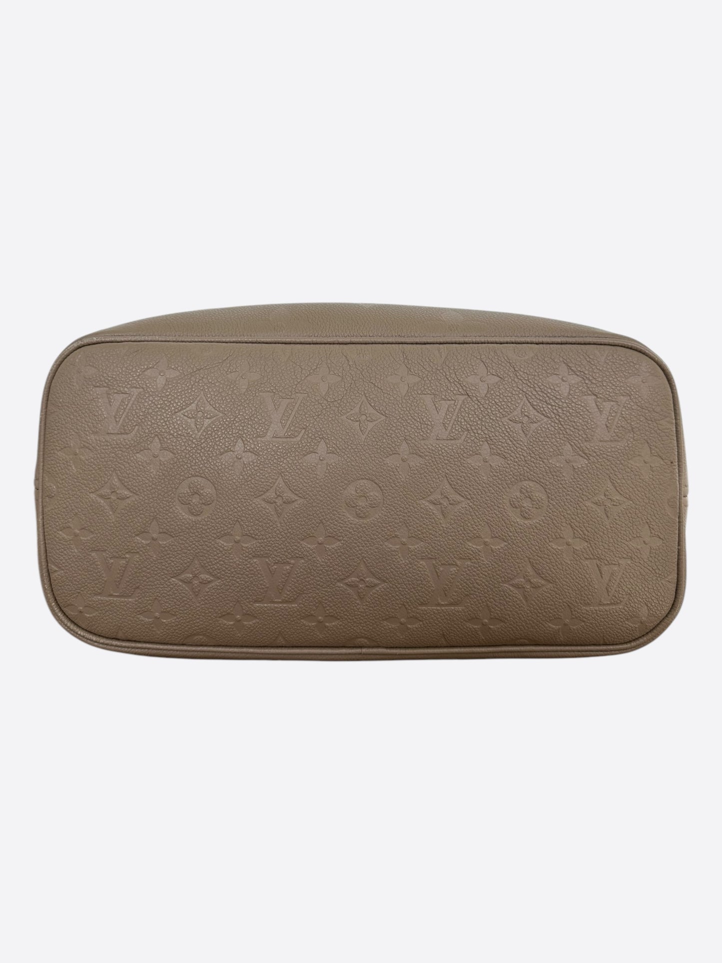 Louis Vuitton Beige Empreinte Monogram Neverfull MM