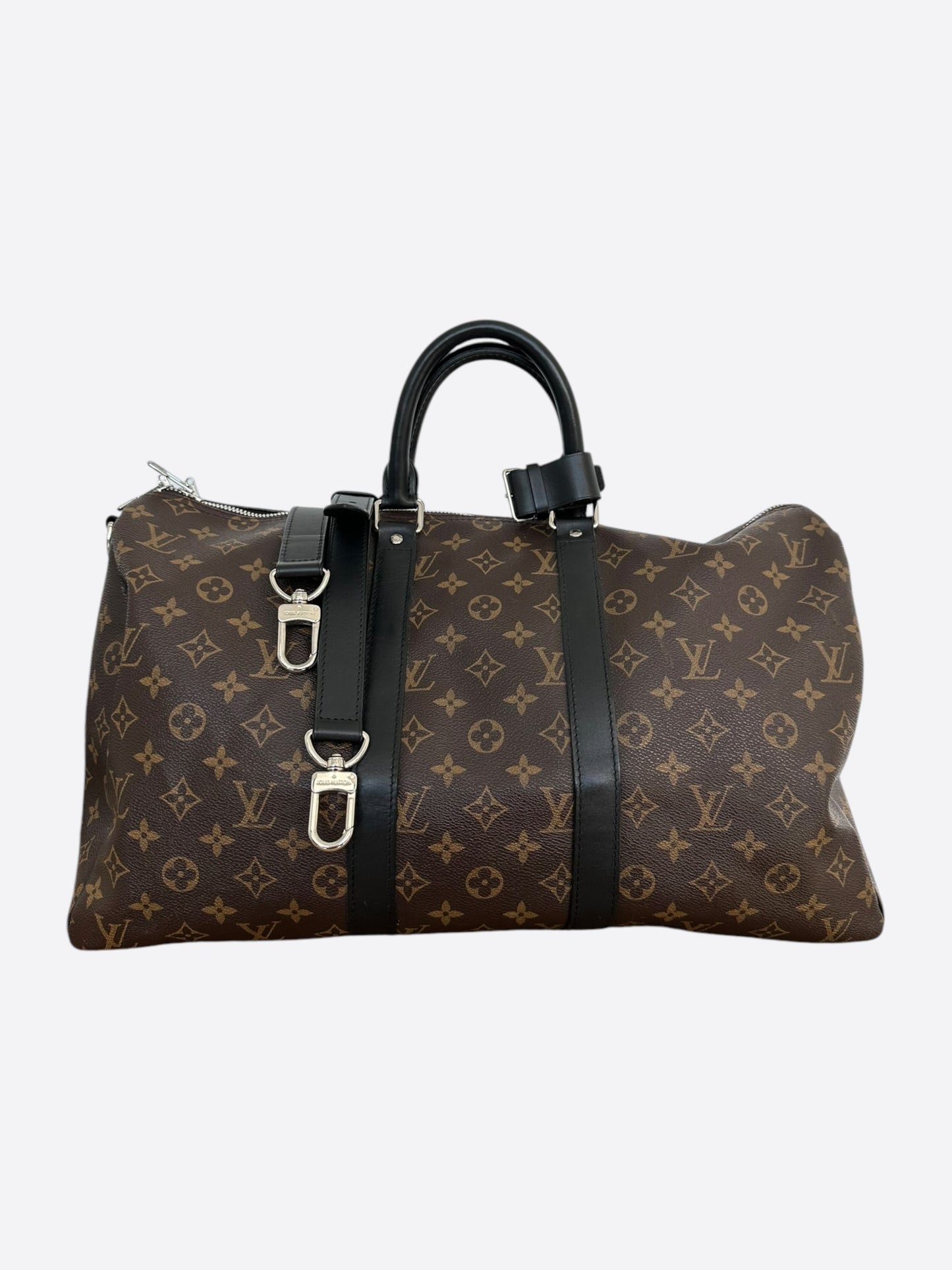 Louis Vuitton Brown Monogram Keepall 45