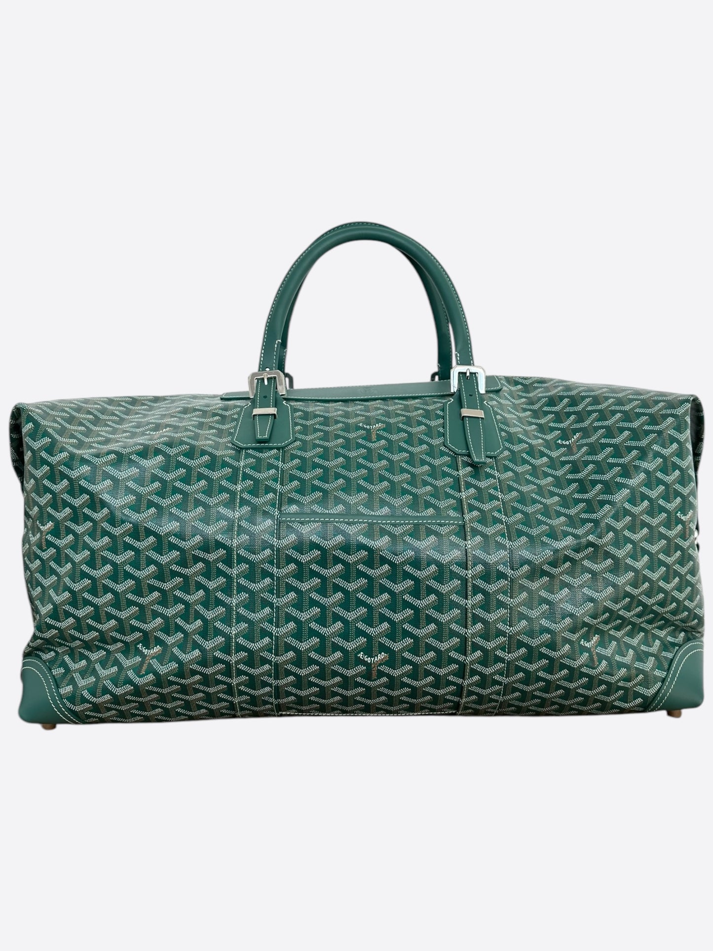 Goyard Green Boeing 55 Duffel Bag