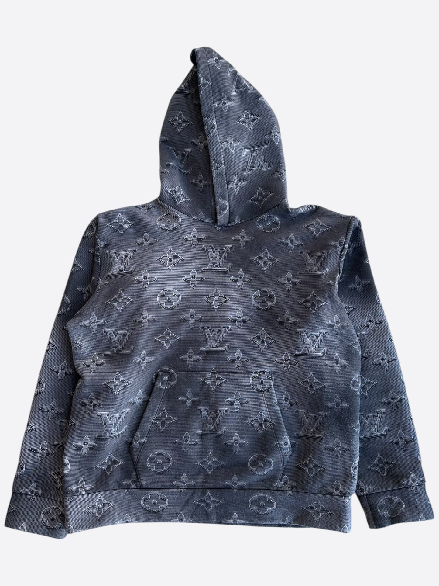 Louis Vuitton Grey 2054 Monogram Hoodie