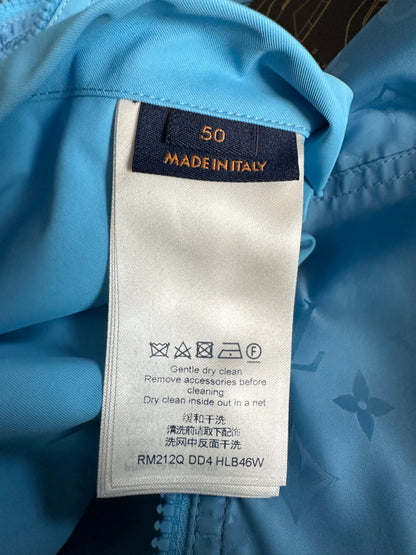 Louis Vuitton Blue Monogram Reversible Windbreaker