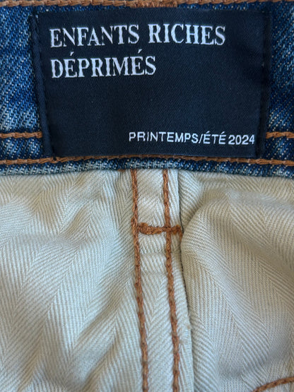 Enfants Riches Deprimes Blue Distressed Jeans