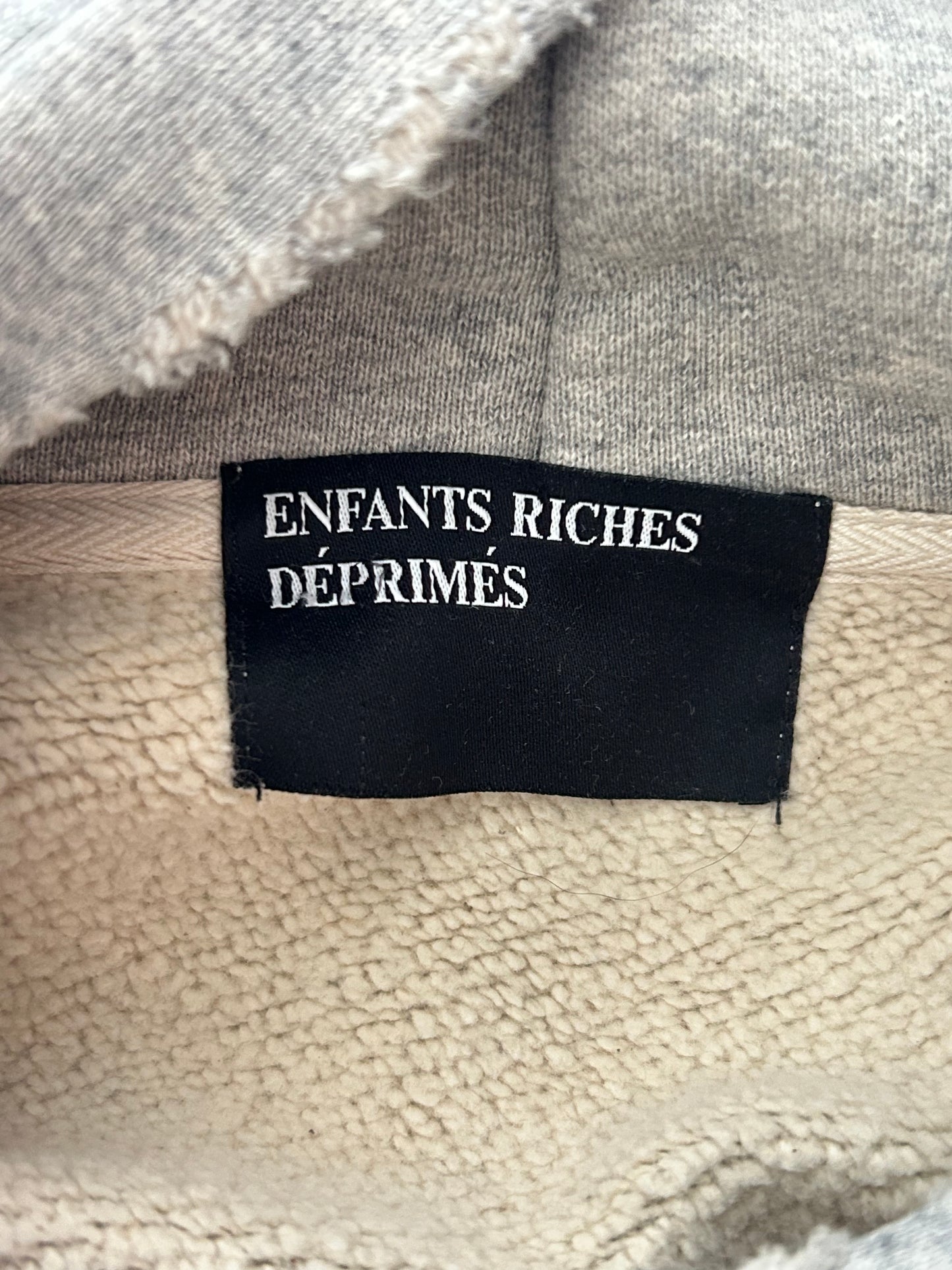 Enfants Riches Deprimes Grey & Black Special Swiss Toys Hoodie