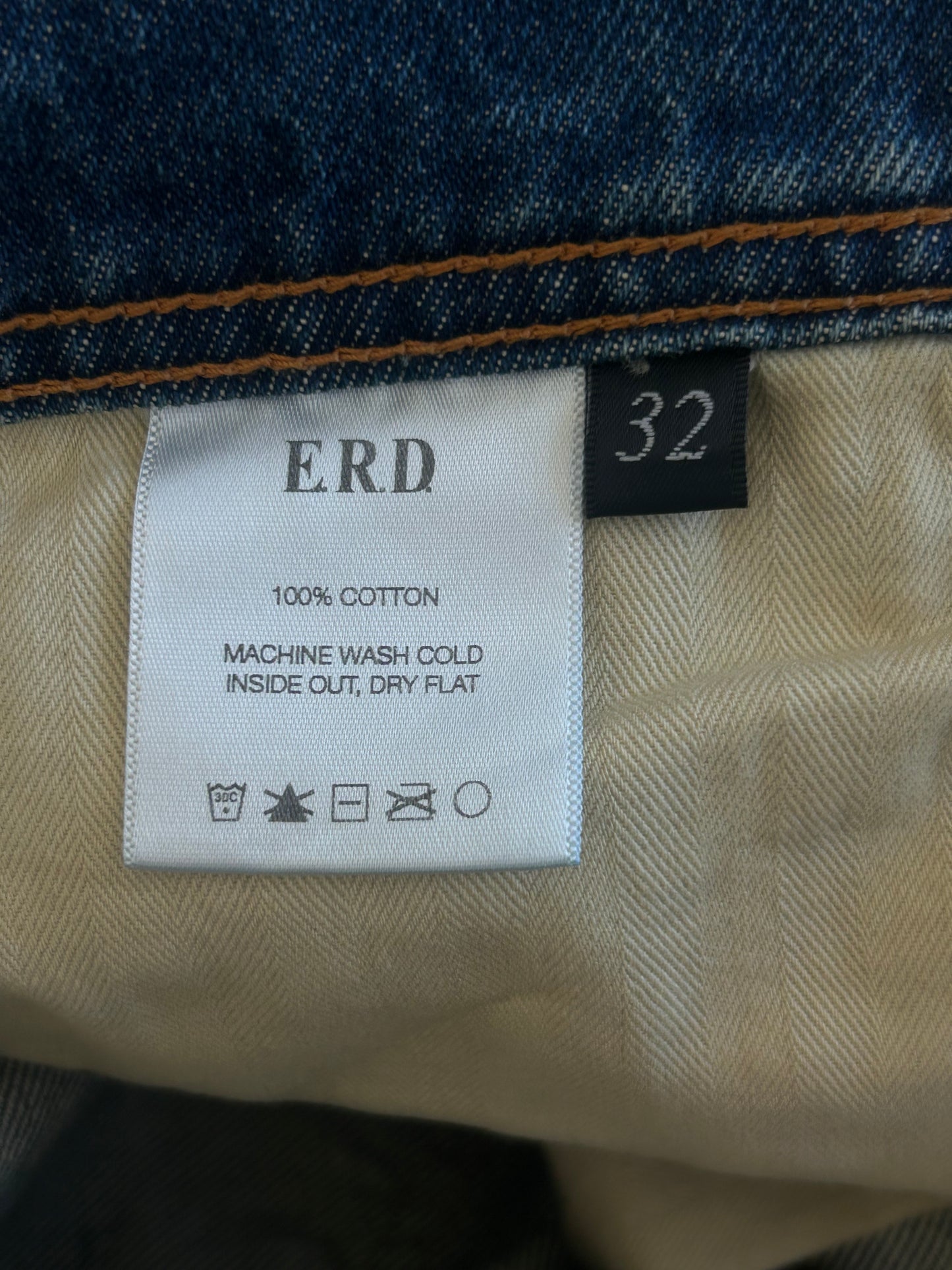 Enfants Riches Deprimes Blue Distressed Jeans