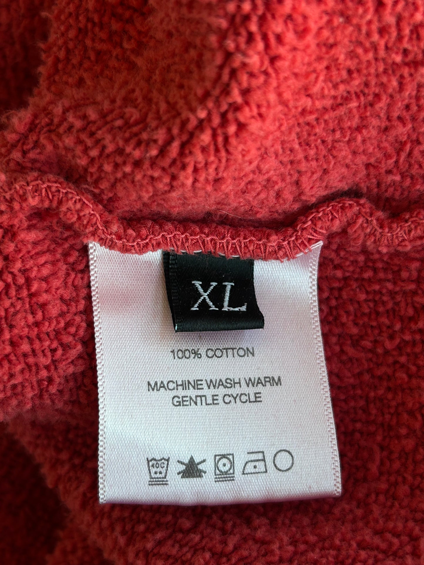 Enfants Riches Deprimes Faded Red & Black Classic Logo Hoodie