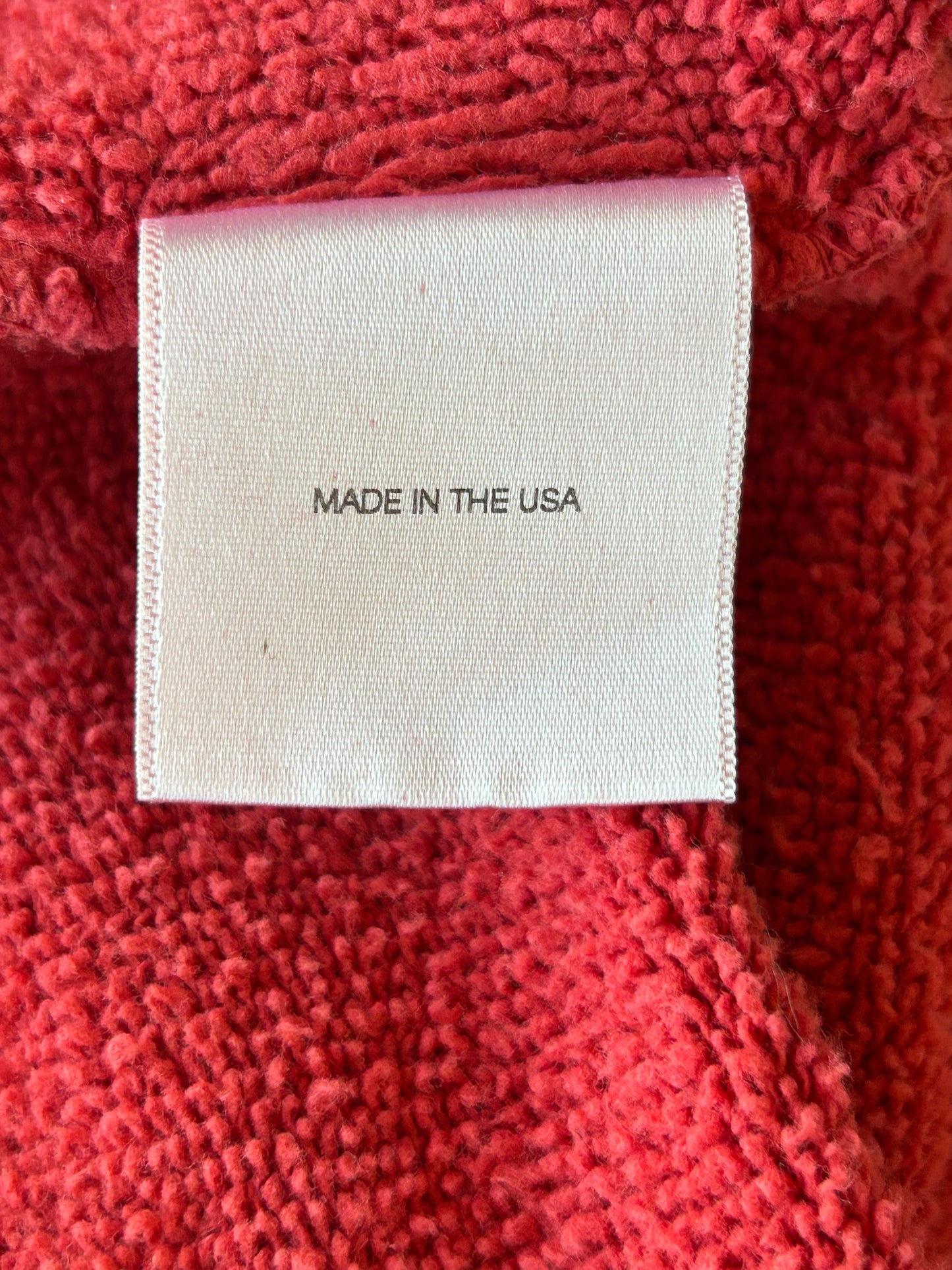 Enfants Riches Deprimes Faded Red & Black Classic Logo Hoodie