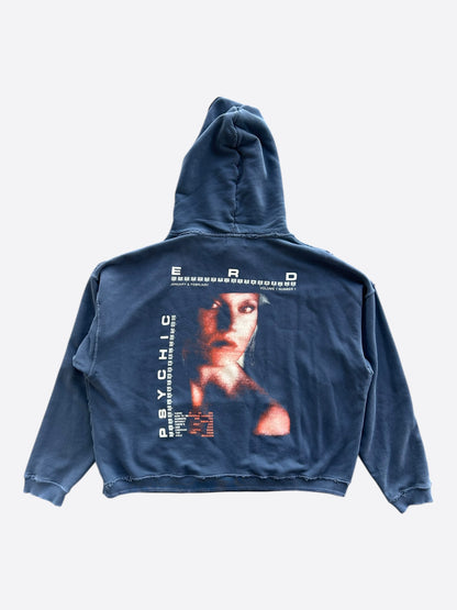 Enfants Riches Deprimes Faded Black Psychic Portrait Hoodie