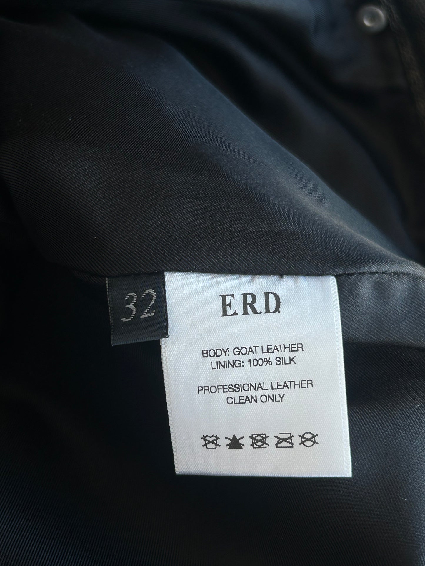 Enfants Riches Deprimes Black Leather Flared Jeans