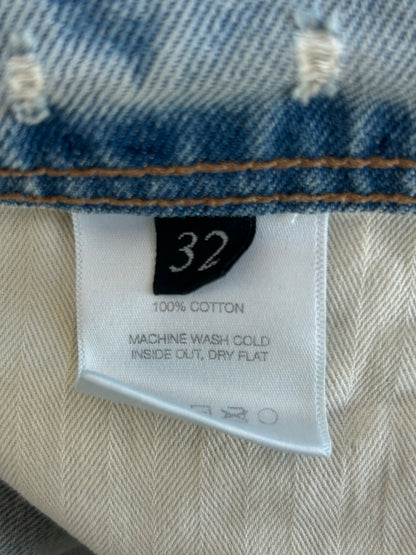 Enfants Riches Deprimes Blue Distressed Flared Jeans