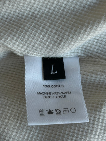 Enfants Riches Deprimes Grey & Black Assemblage Patchwork Thermal Zip Up Hoodie