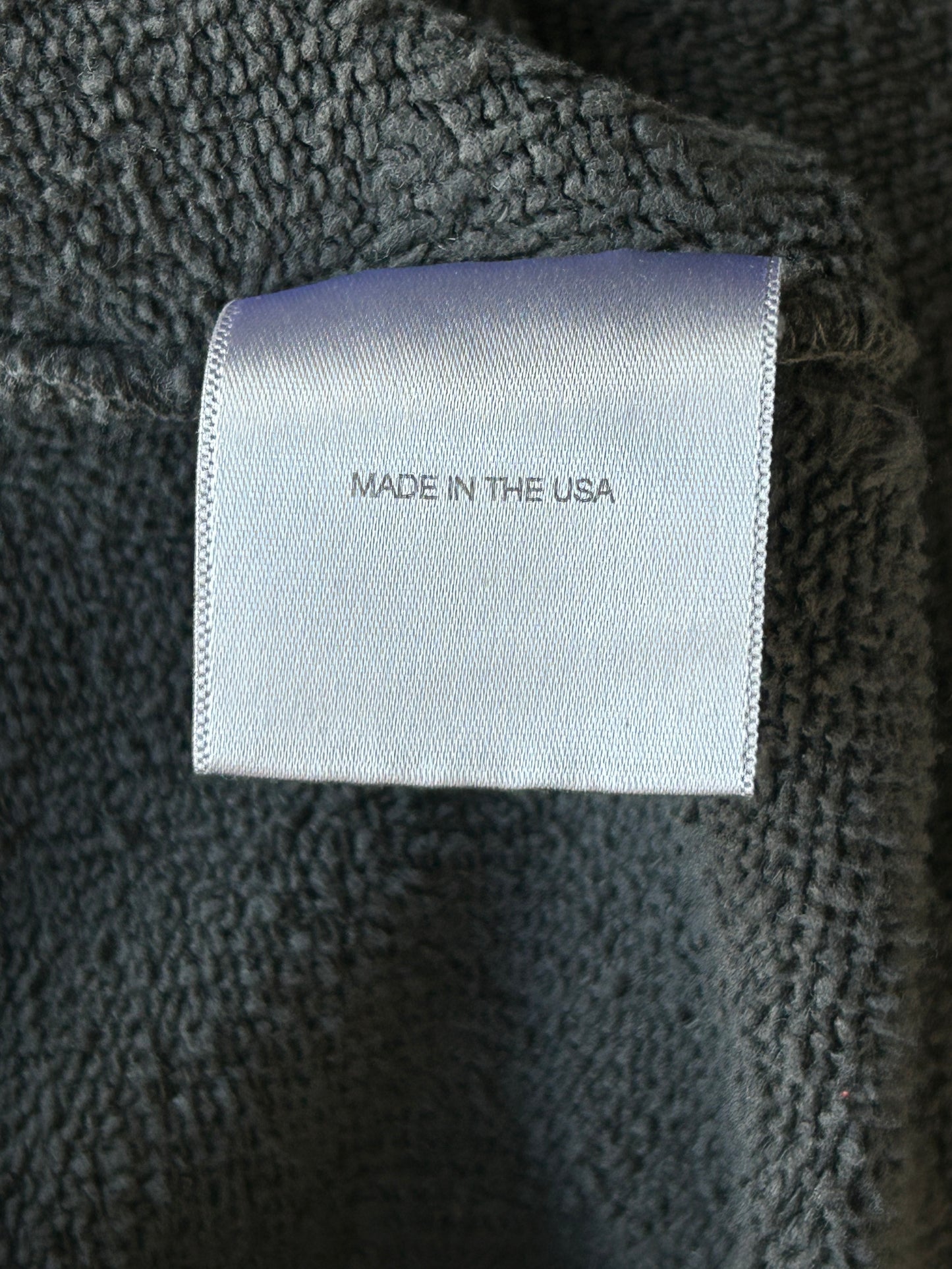 Enfants Riches Deprimes Washed Black & White Classic Logo Hoodie