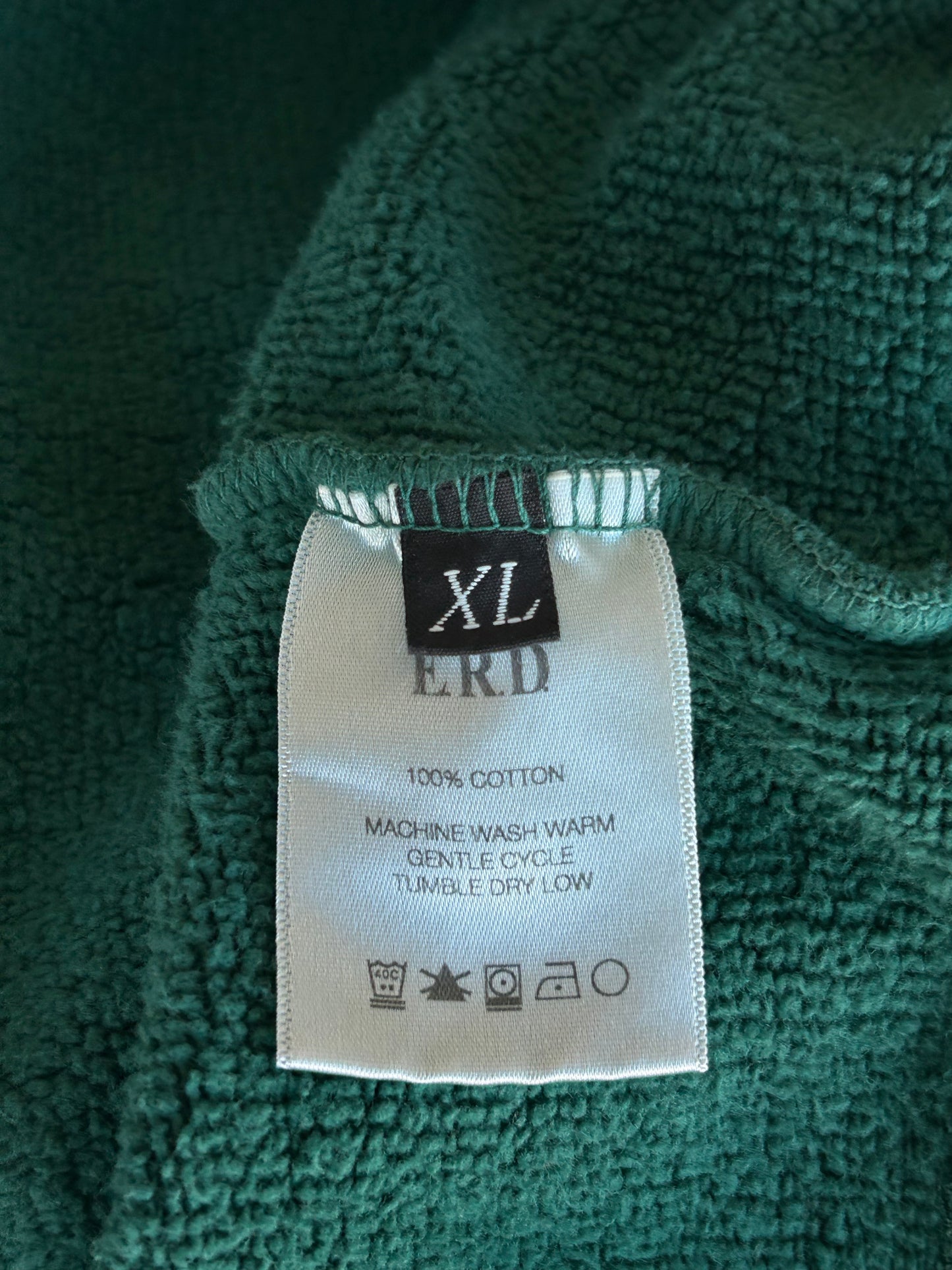 Enfants Riches Deprimes Faded Green & Black Girl/Gun Hoodie