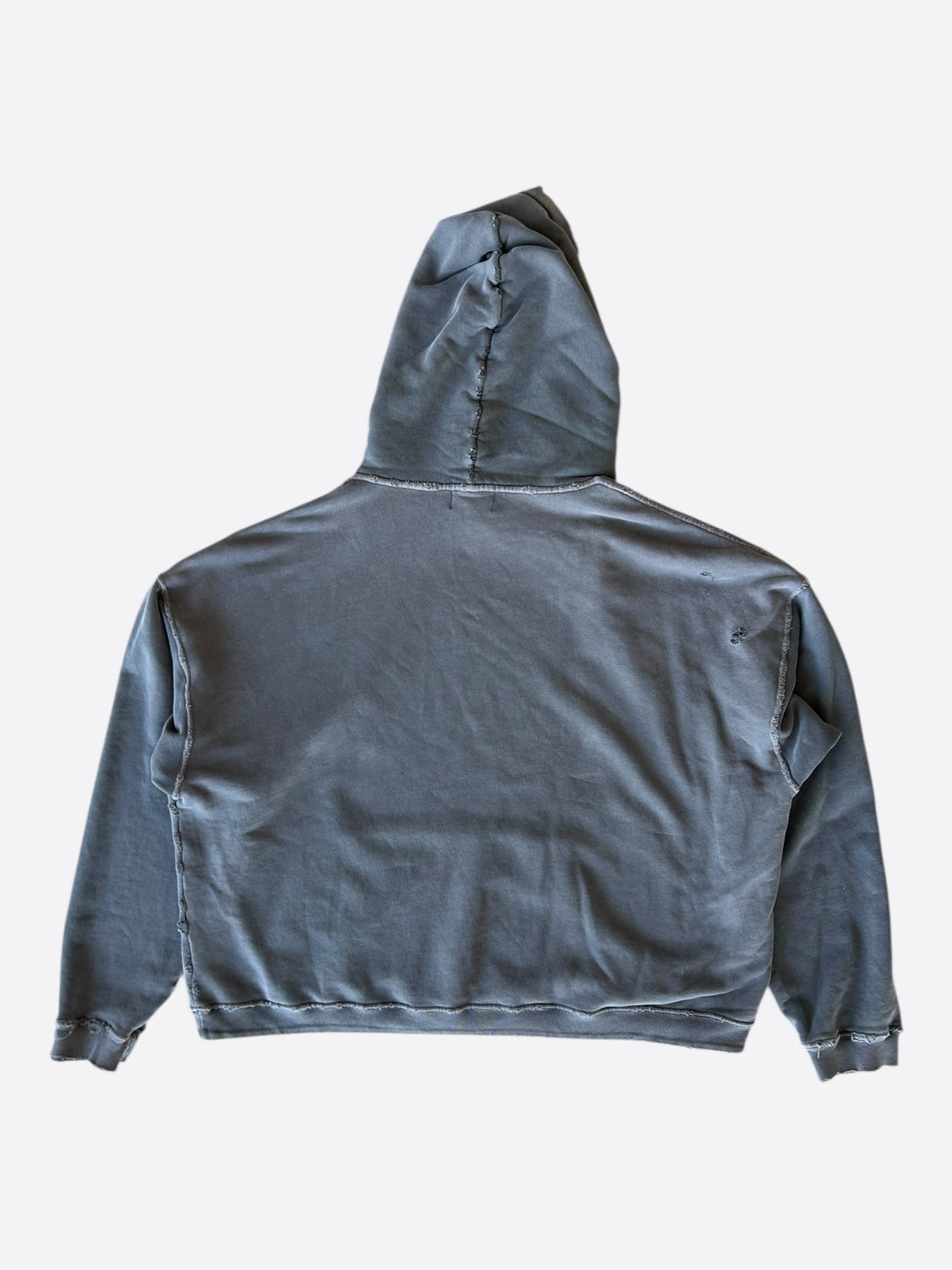 Enfants Riches Deprimes Washed Black & White Classic Logo Hoodie