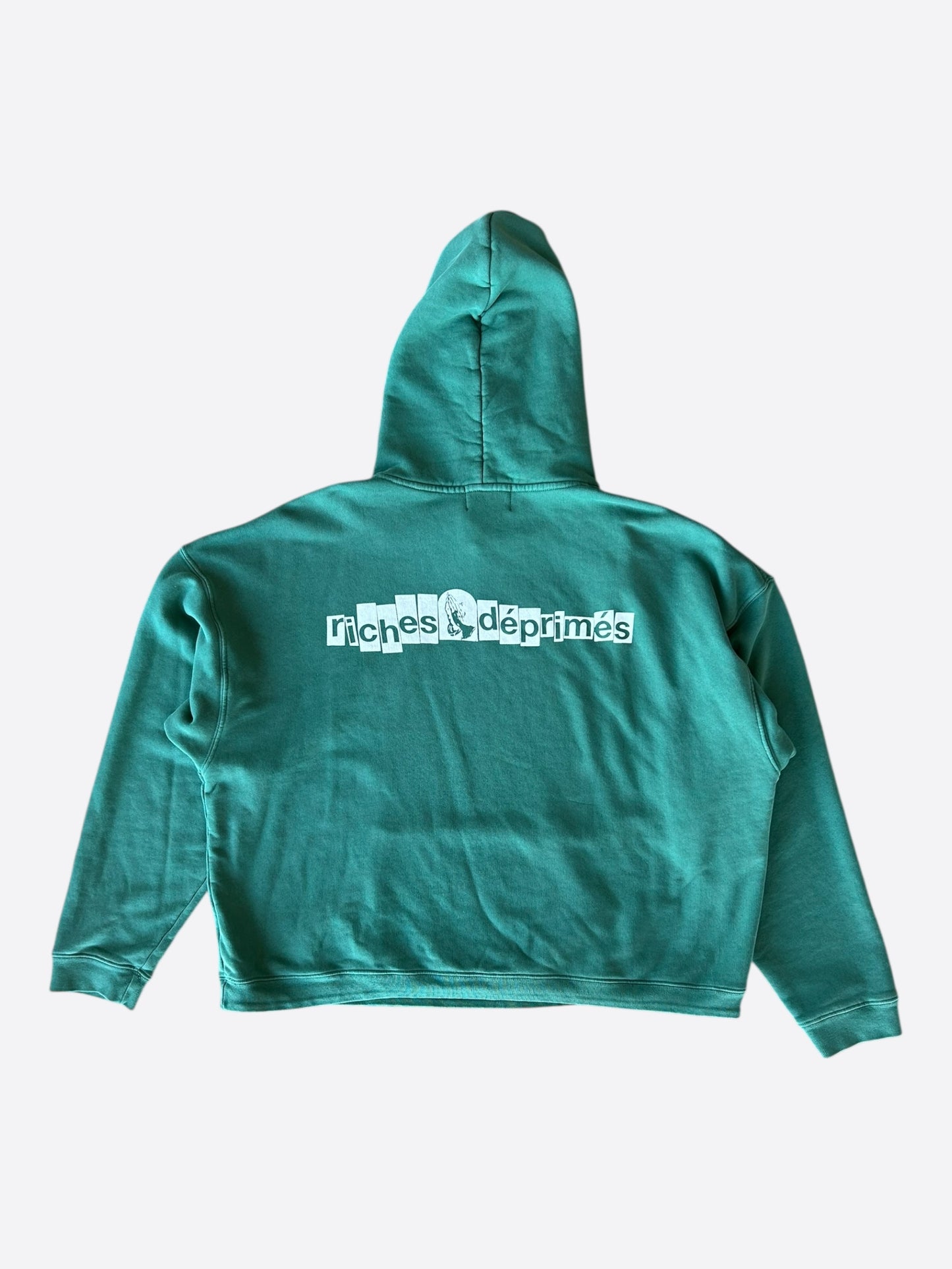 Enfants Riches Deprimes Green & White Rabbit Graphic Hoodie