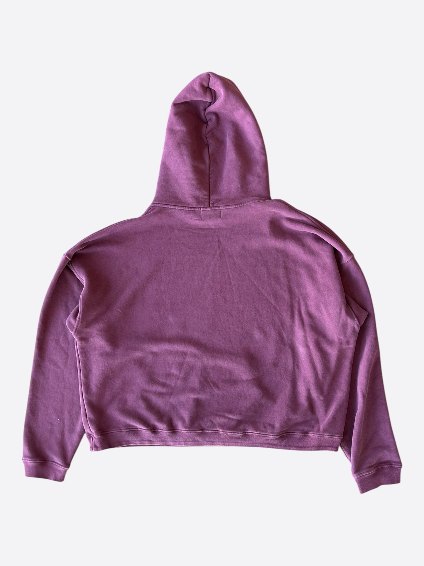 Enfants Riches Deprimes Plum & White Gothic Stencil Logo Hoodie