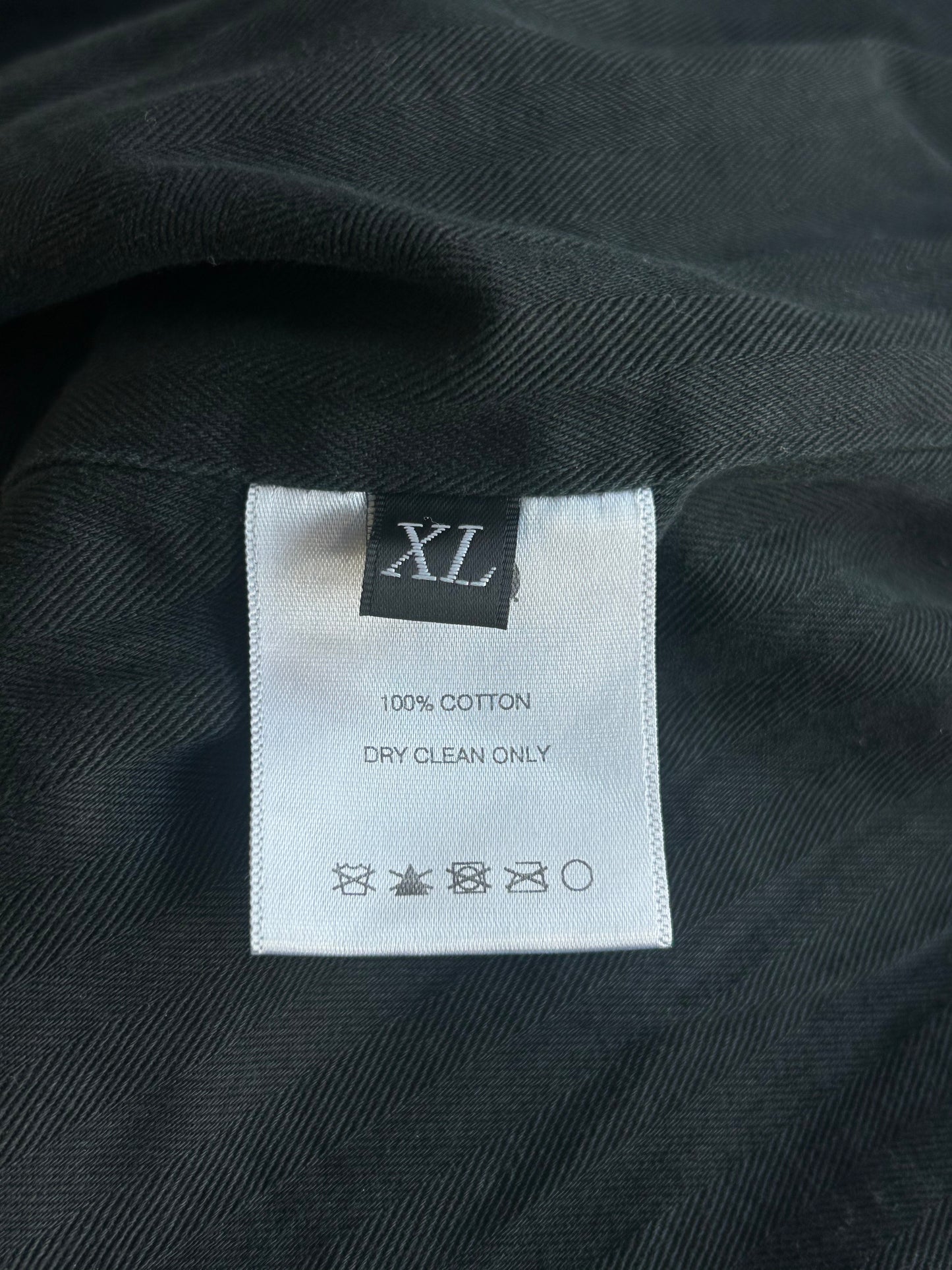Enfants Riches Deprimes Faded Black & White Classic Logo Work Jacket