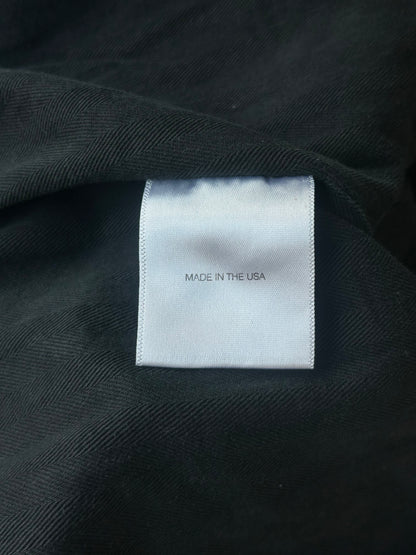 Enfants Riches Deprimes Faded Black & White Classic Logo Work Jacket