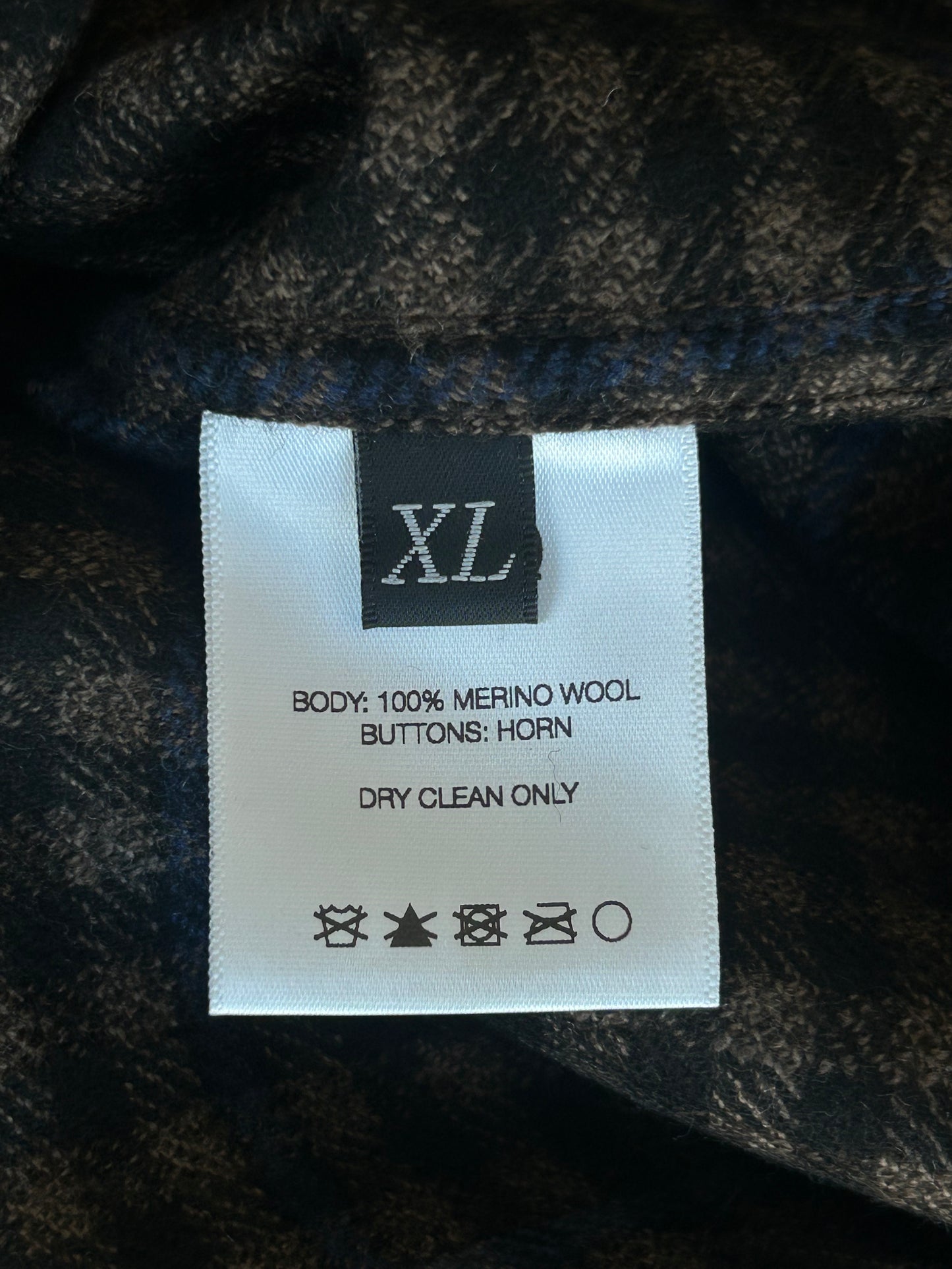 Enfants Riches Deprimes Brown & Black Plaid Assemblage Patchwwork Flannel Shirt