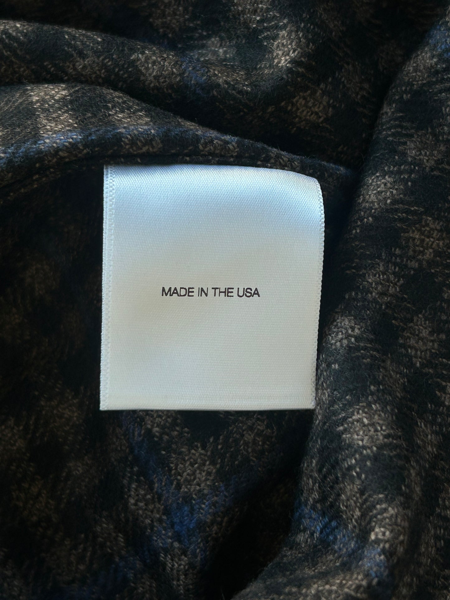 Enfants Riches Deprimes Brown & Black Plaid Assemblage Patchwwork Flannel Shirt