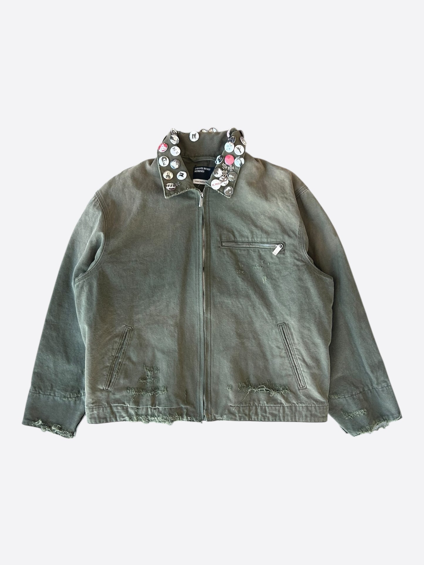 Enfants Riches Deprimes Faded Green Berkley Acid Dealer Work Jacket