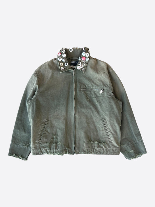 Enfants Riches Deprimes Faded Green Berkley Acid Dealer Work Jacket