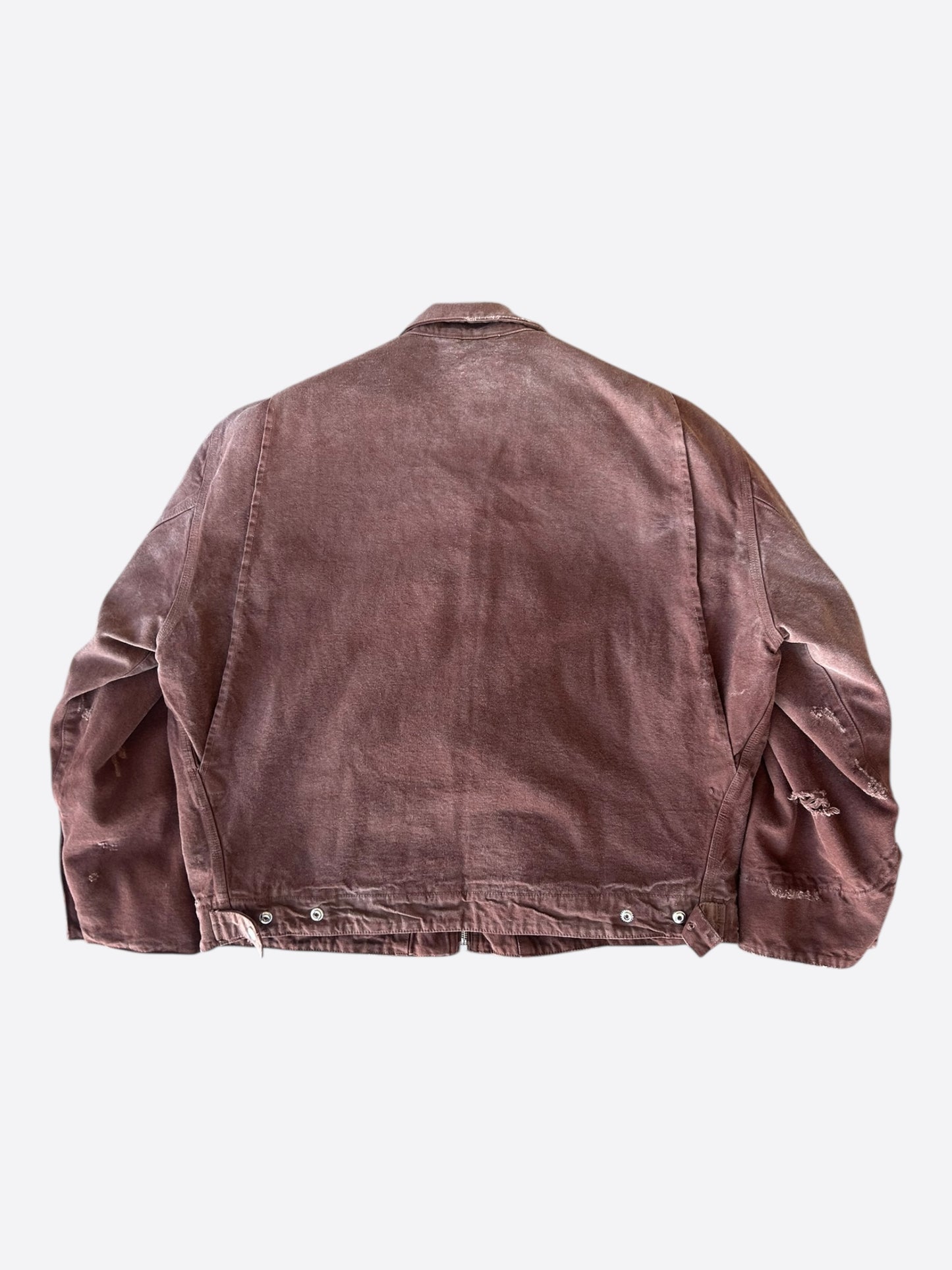 Enfants Riches Deprimes Faded Brown & White Classic Logo Work Jacket