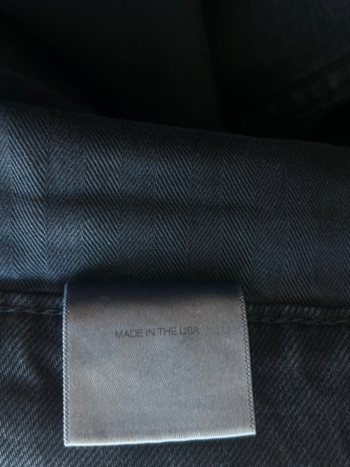 Enfants Riches Deprimes Washed Black Distressed Jeans