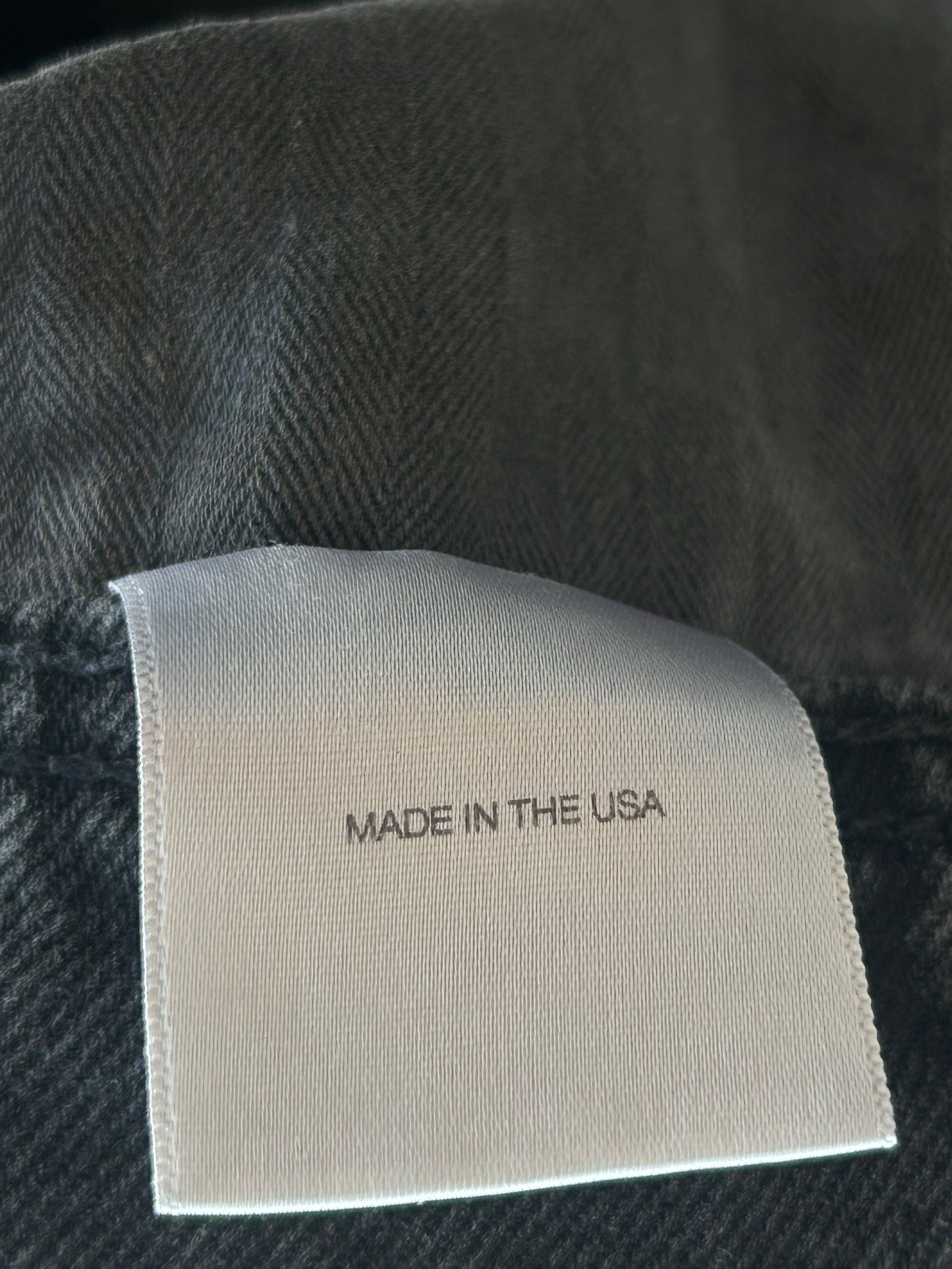 Enfants Riches Deprimes Washed Black Distressed Flared Jeans