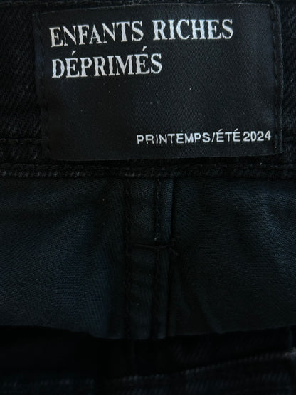 Enfants Riches Deprimes Washed Black Distressed Jeans