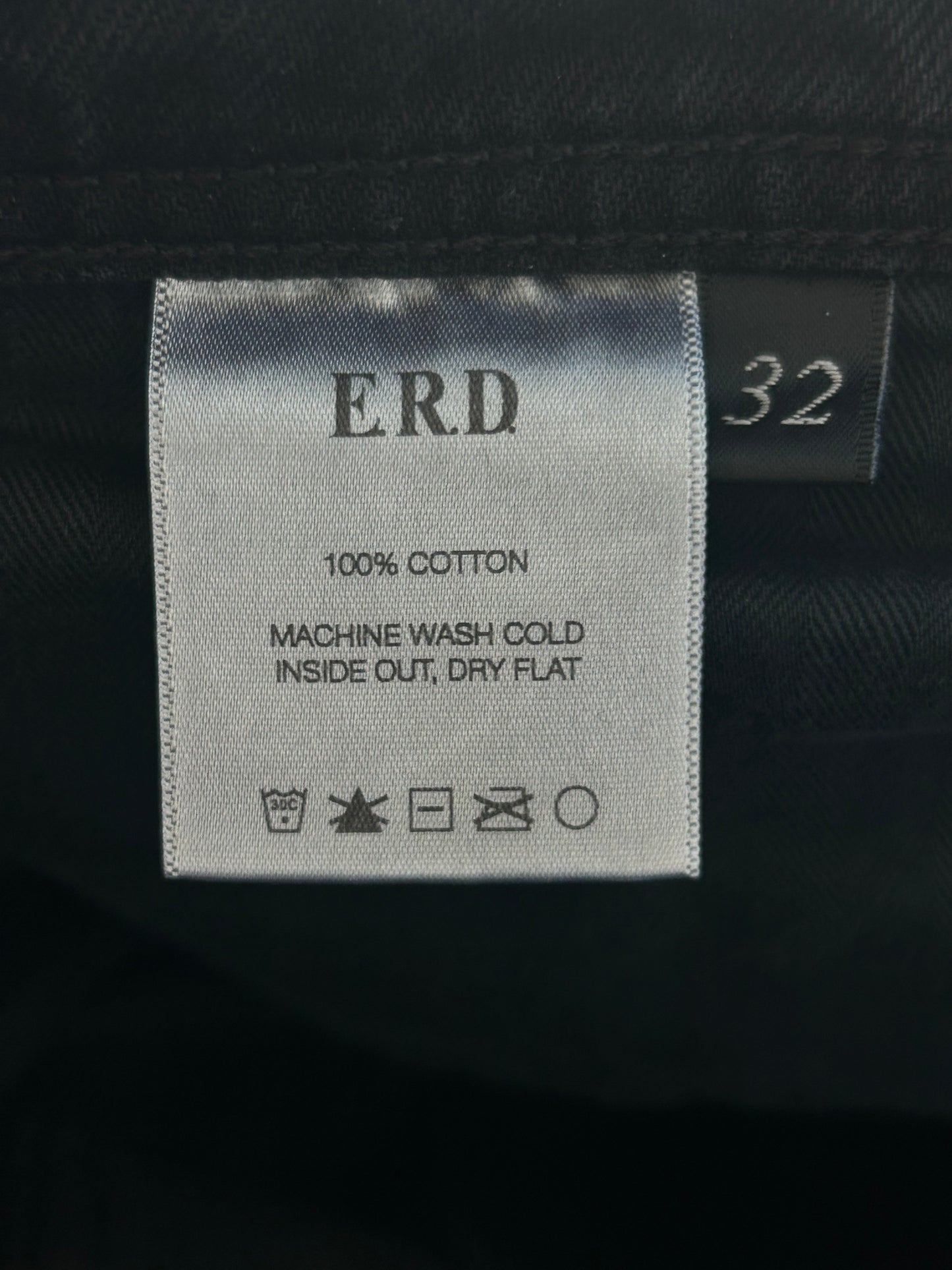 Enfants Riches Deprimes Washed Black Distressed Jeans