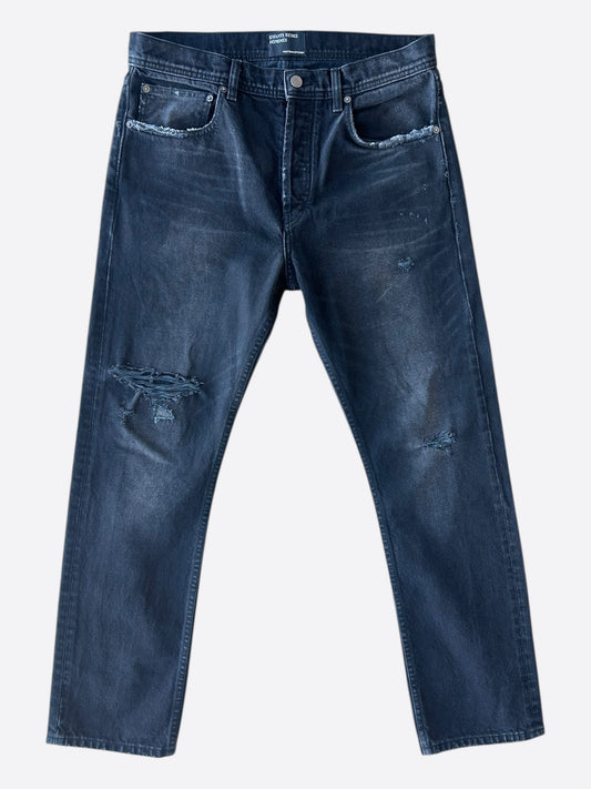 Enfants Riches Deprimes Washed Black Distressed Jeans