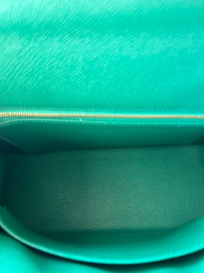 Hermes Vert Jade Epsom & Gold Hardware Kelly 28
