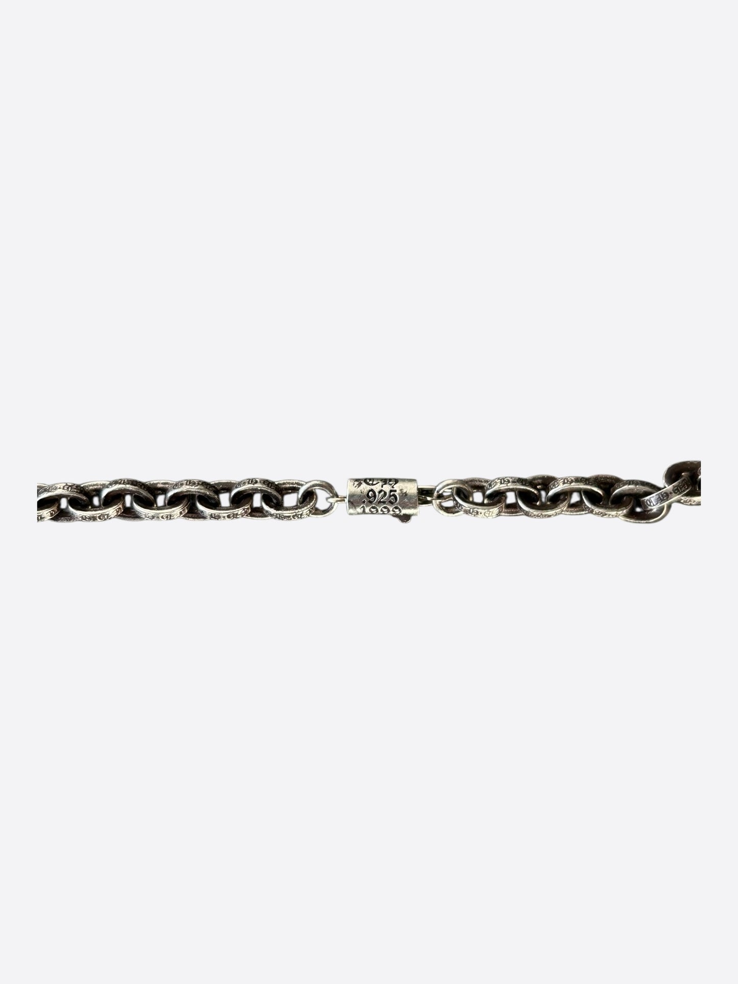 Chrome Hearts Silver Paperchain Necklace