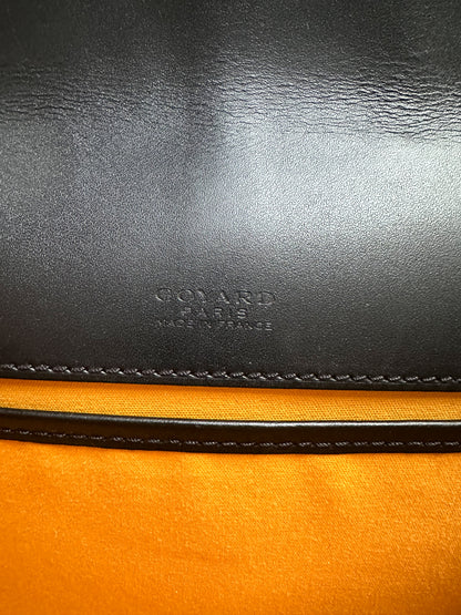 Goyard Black & Brown Belvedere Messenger Bag