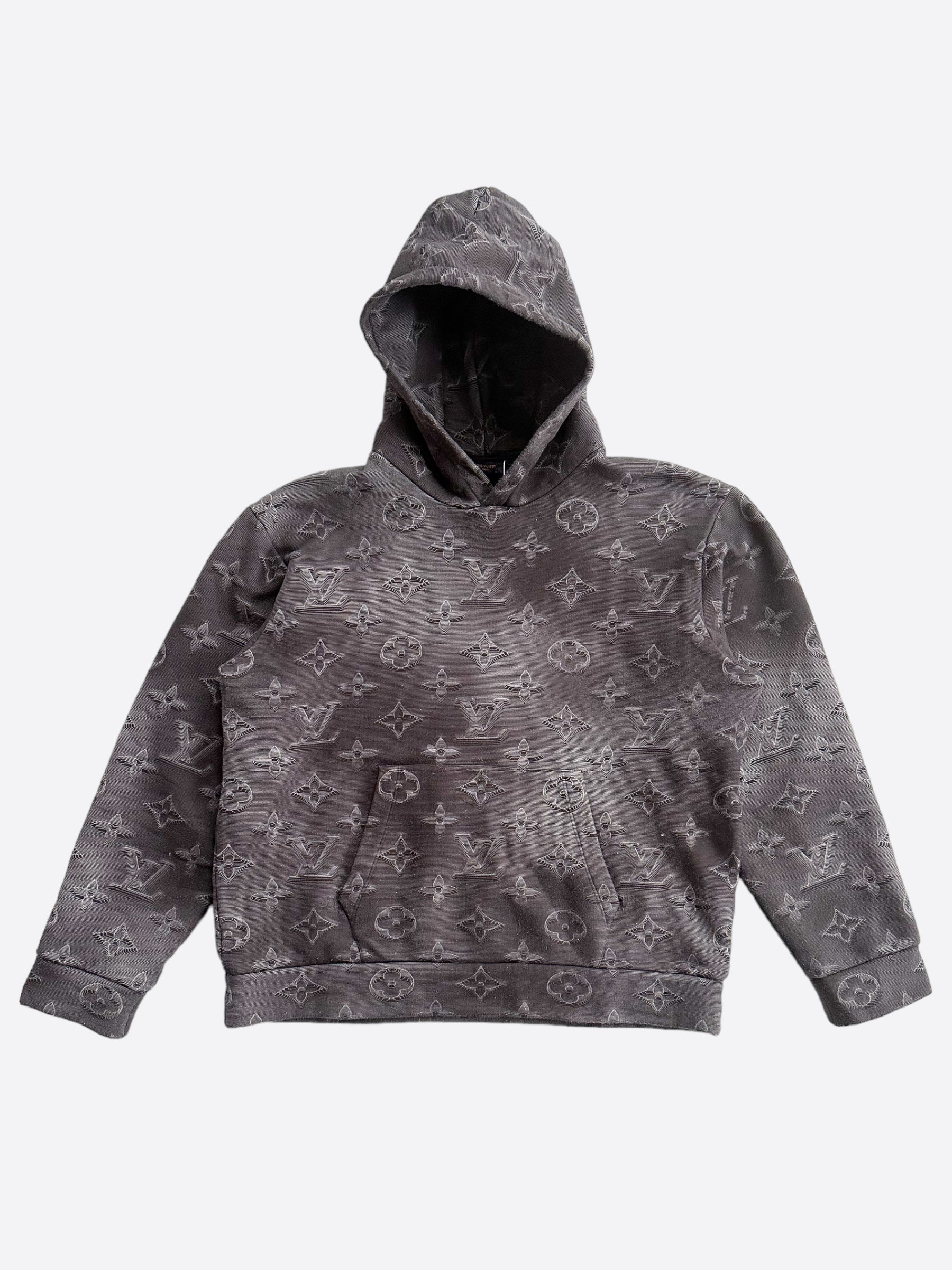 Louis Vuitton Grey 2054 Monogram Hoodie