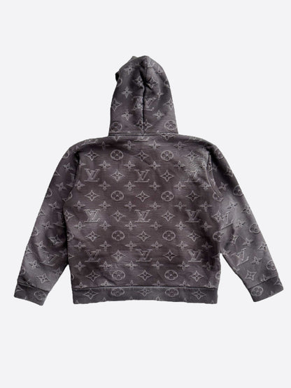 Louis Vuitton Grey 2054 Monogram Hoodie