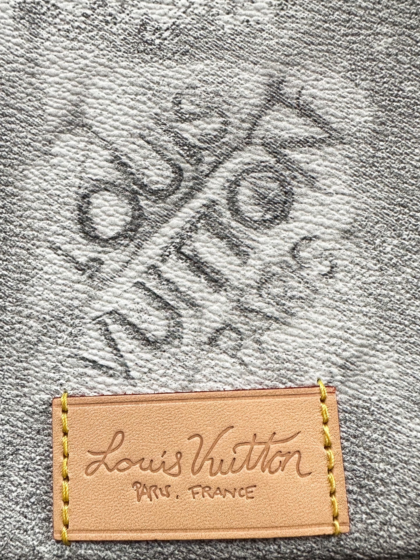 Louis Vuitton Grey Damier Salt Trio Messenger Bag