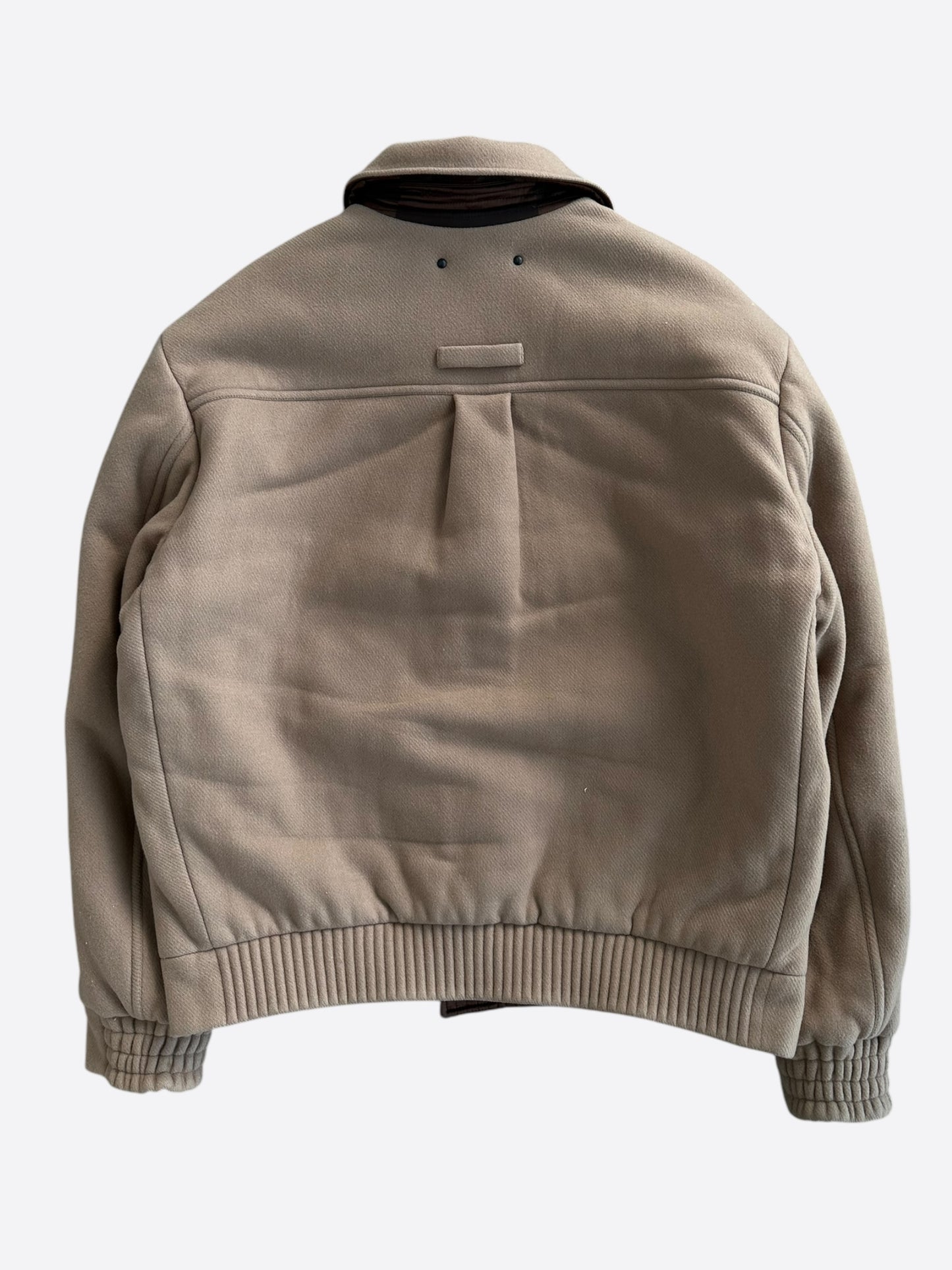 Louis Vuitton Nigo Beige & Brown Damier Reversible Bomber Jacket