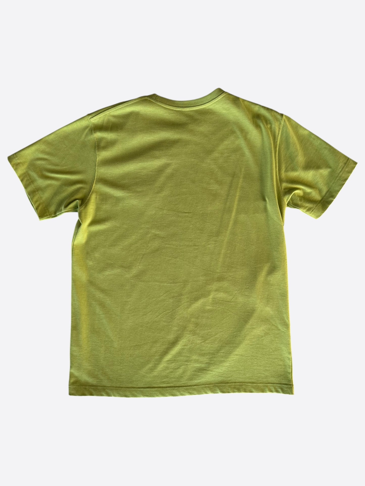 Dior Green CD Icon Embroidered Logo T-Shirt