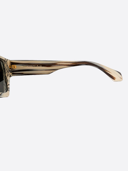 Louis Vuitton Beige Zebra Cyclone Glasses