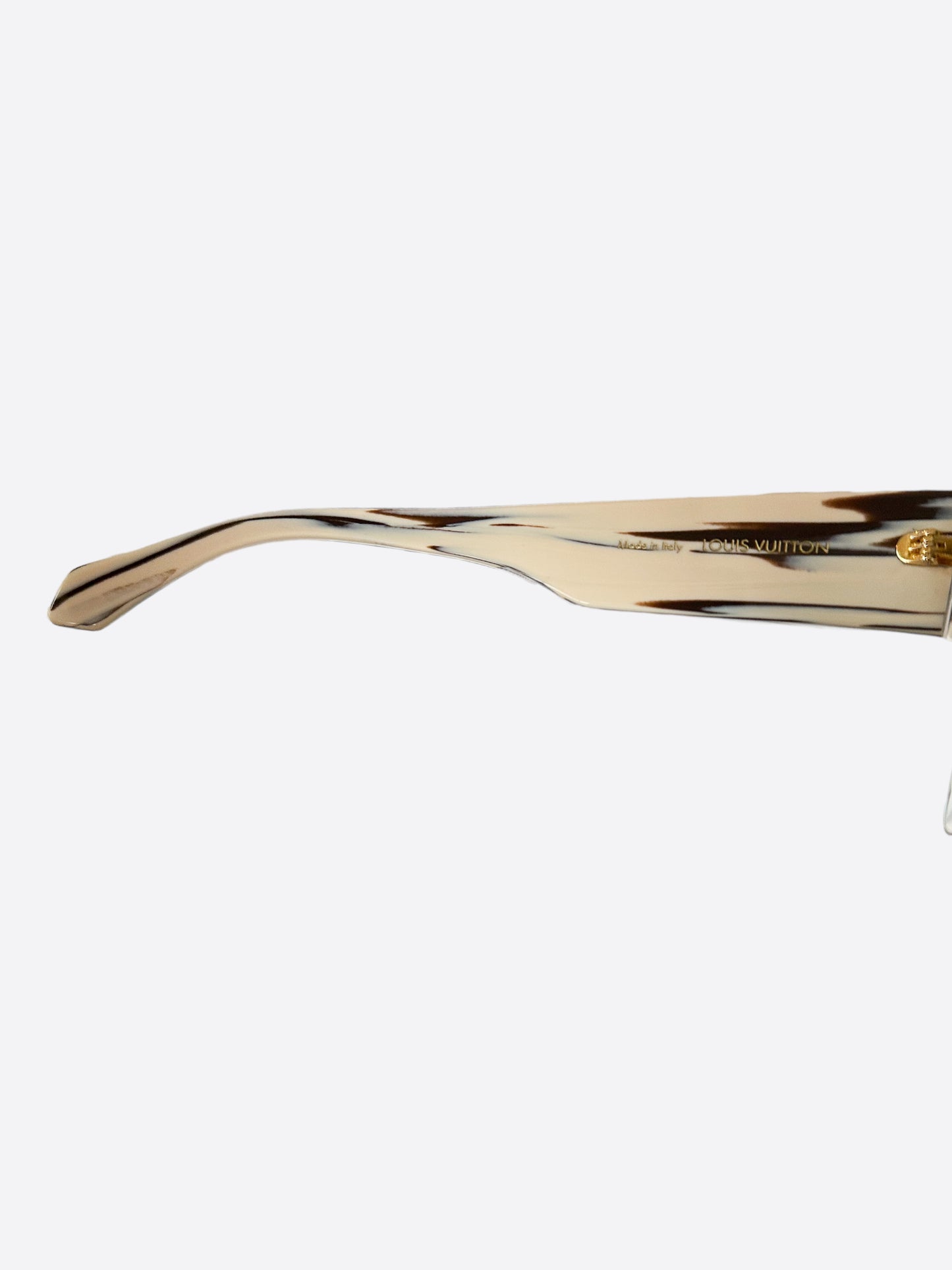 Louis Vuitton Beige Zebra Cyclone Glasses