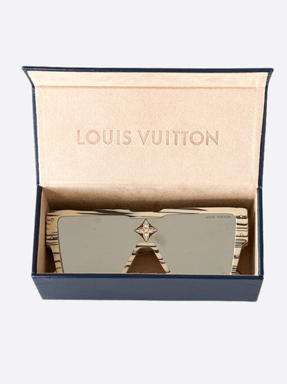 Louis Vuitton Beige Zebra Cyclone Glasses