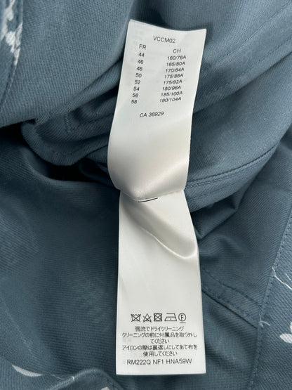 Louis Vuitton Blue & White LV Leaf Denim Jacket